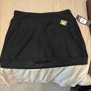 Spalding Black Athletic Skort
